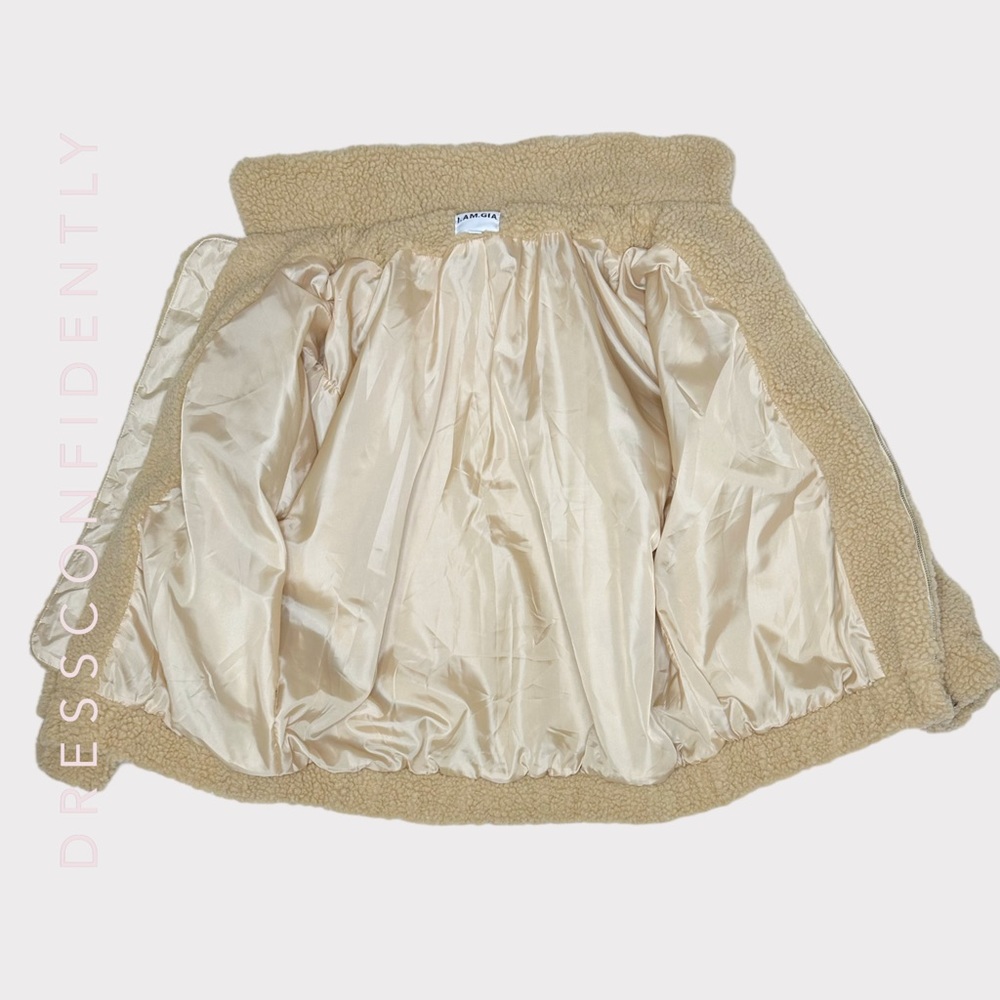 I.AM.GIA. Pixie Oversized Sherpa Teddy Coat - Camel - Picture 10 of 15